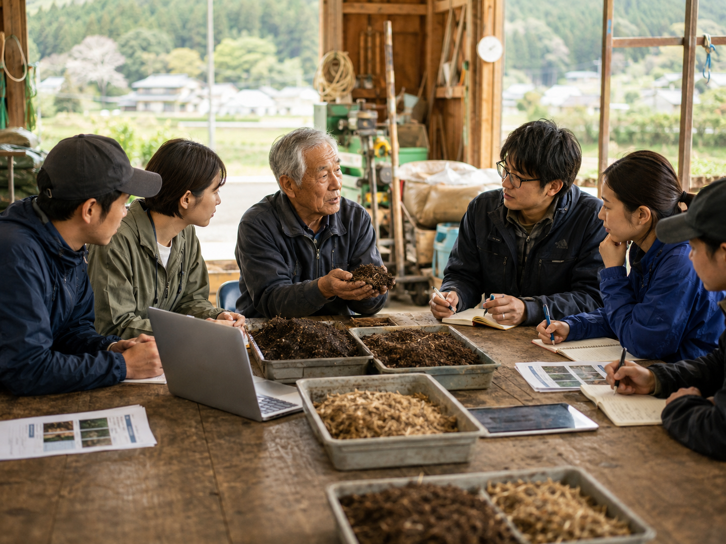 名人の土づくりを、次の担い手へ。