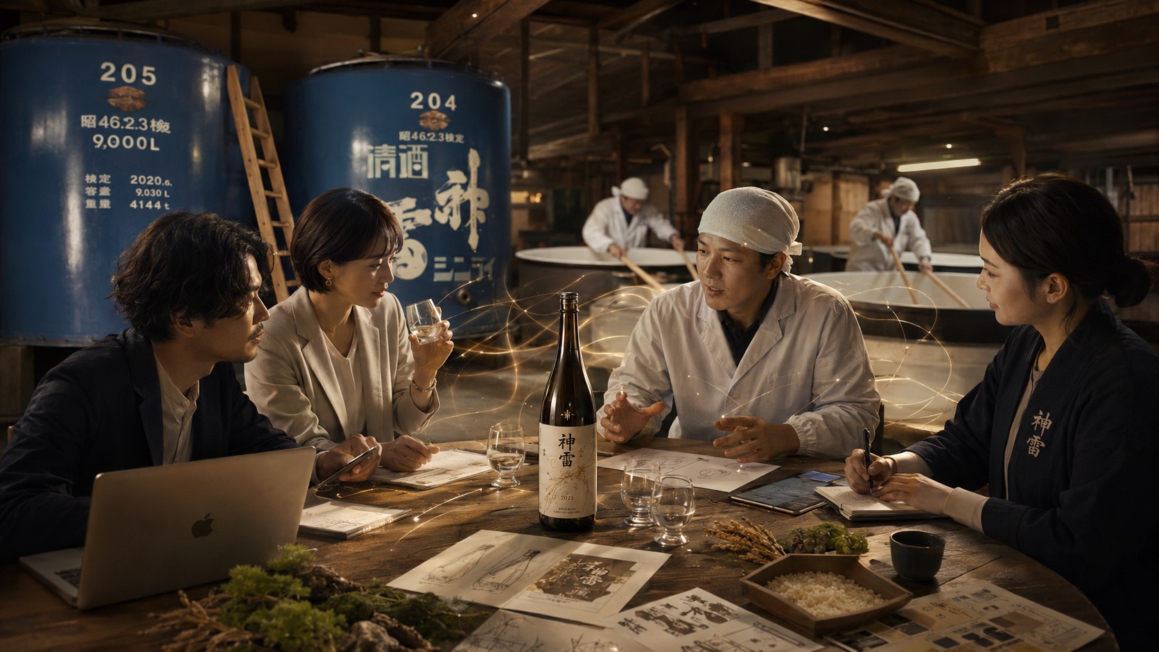 酒造りの仕込み体験